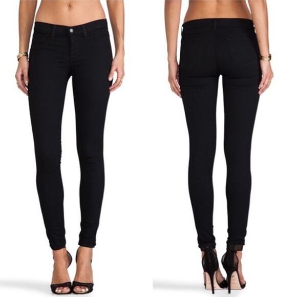 J Brand Super Skinny Ankle Jegging Jeans size 28 Pitch - Picture 14 of 14